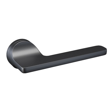 Ручка дверная PALLINI "Люма" PAL-COS-18 MatBlack (матовый черный)