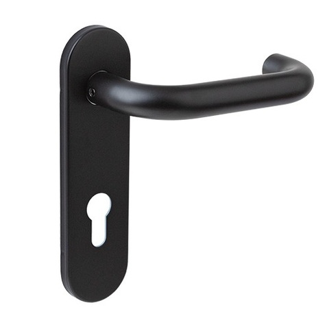 Ручки на планке APECS HP-72-1303-INOX/304 BLM черный (for 1700A, 1900A)