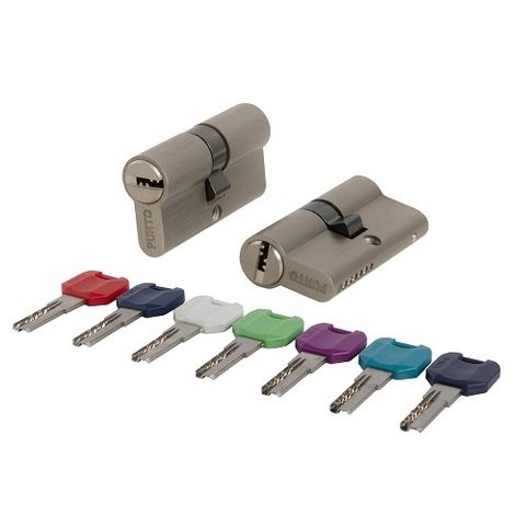 Цилиндровый механизм PUNTO MaxPro7000/70 mm (30+10+30) SN никель 7кл. /57547/