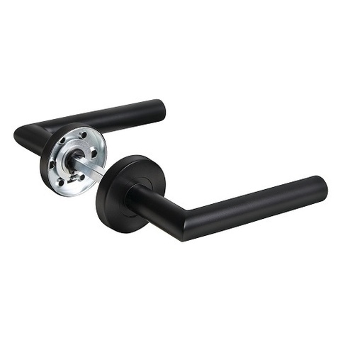 Ручка раздельная FUARO R.DSS201-0204/19 (INOX 201) BLACK /45455/