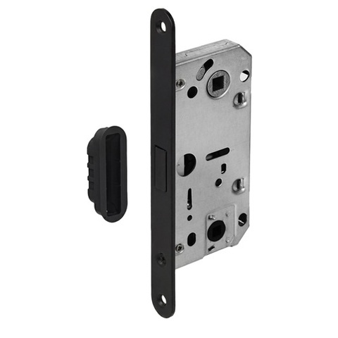 Защелка врезная магнитная PUNTO ML96WC-35 BL черный /62823/