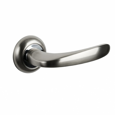 Ручка раздельная FUARO CAVA SN/CP-3 мат.никель/хром (квадрат 165) /62501/