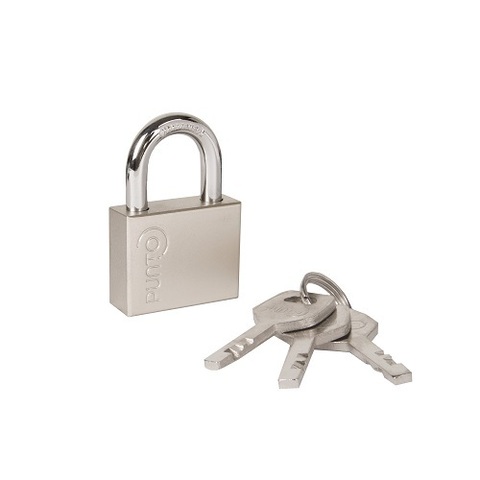 Замок навесной PUNTO PK-1540 SN-3 мат.никель 3 кл. /58993/