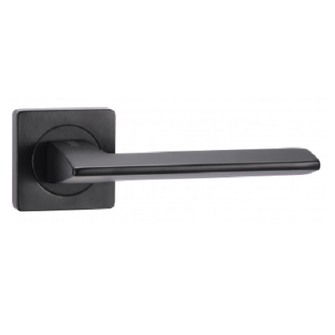 Ручка дверная VANTAGE V54BL-2 AL BL черный