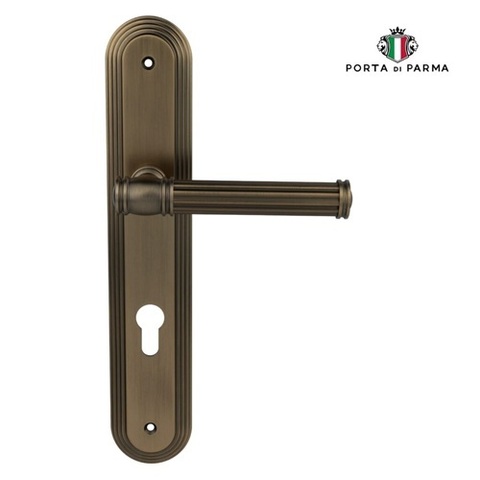 Ручка на планке PORTA DI PARMA Impero CYL MCF матовый кофе