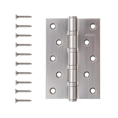 Петля дверная APECS 120x80-B4 Steel GRF графит (1шт)