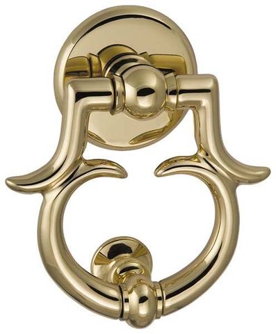 Дверное кольцо M.B.C. Fly knocker "M" 150 mm латунь /7381/