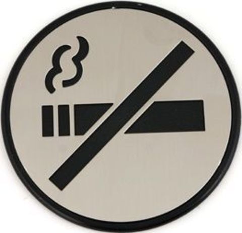 Табличка APECS SP-03-INOX не курить!