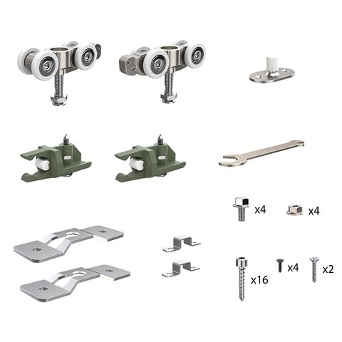 Комплект для раздвижных дверей ARMADILLO SLD.Comfort - PRO SET 1 PROF rollers/80 /49569/