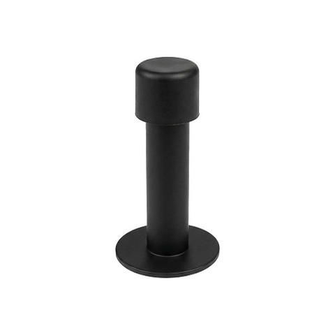 Упор дверной PUNTO DFIX/W85 BL-24 черный INOX /63847/