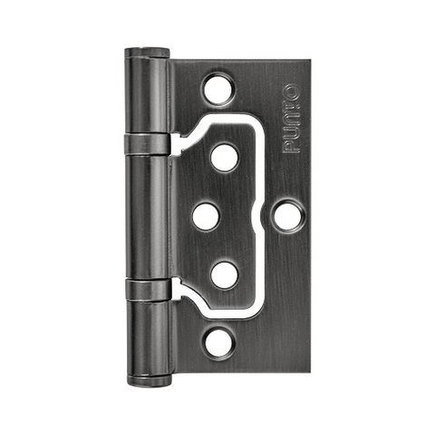 Петля универсальная без врезки PUNTO 200-2B/HD 75x2,5 GR графит /61269/ (1 шт)