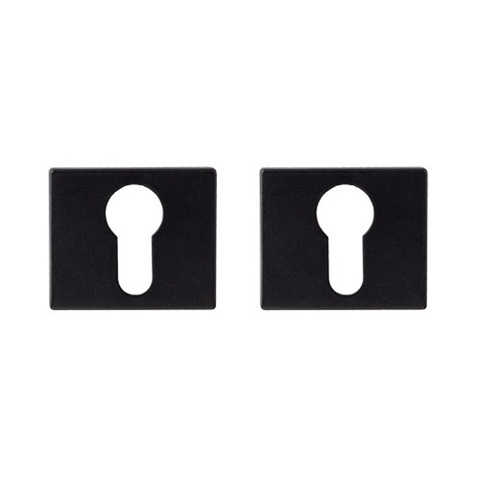 Накладки цилиндровые Code Deco Fusion DP-C-100 BLM черный матовый