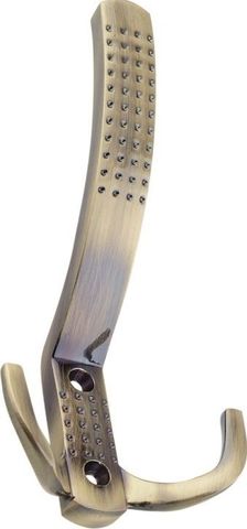 Крючок-вешалка 3-х рожковый WPF-11 бронза