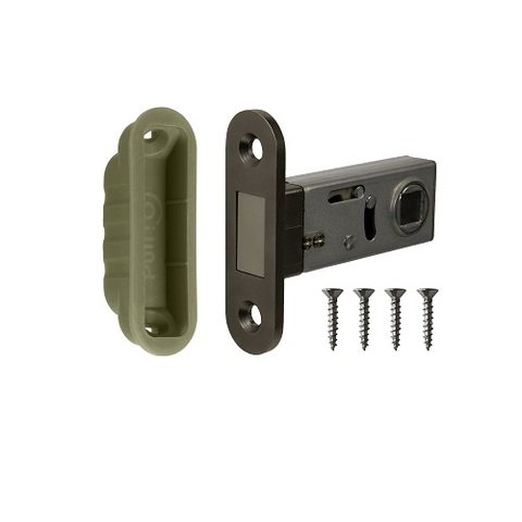 Защелка врезная магнитная PUNTO ML50-8 GR-23 графит /61133/