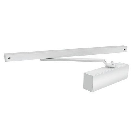 Доводчик дверной со скользящей тягой ARMADILLO DCS-45 белый /62923/