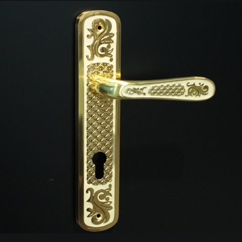 Ручка на планке ALEMAR A70250 AMG античное матовое золото