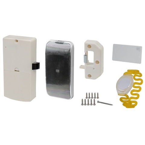 Замок мебельный электронный TAB ID-003 ключ желтый