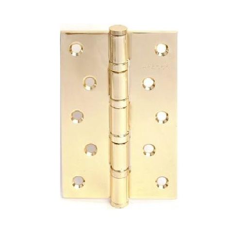 Петля дверная APECS 120x80-B4 Steel G золото (1 шт)