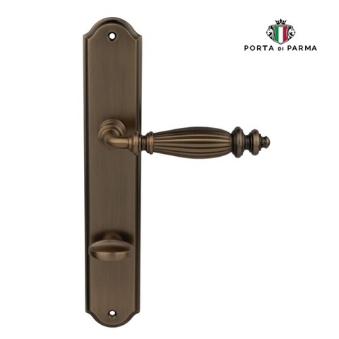 Ручка на планке PORTA DI PARMA Siena WC MCF матовый кофе