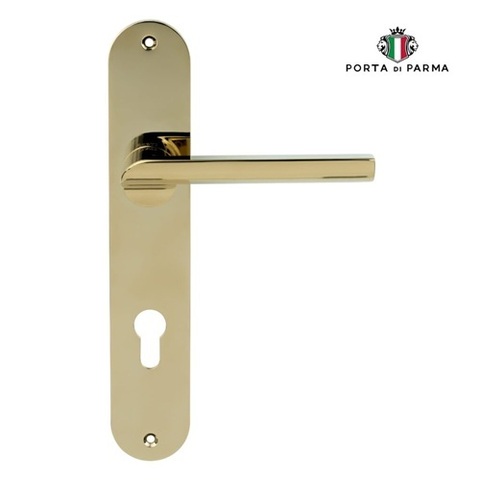 Ручка на планке PORTA DI PARMA Punto CYL PVD золото
