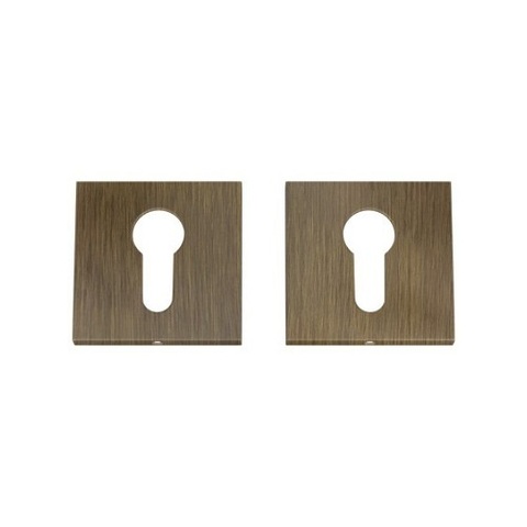 Накладки цилиндровые Code Deco Slim DP-C-30-AB бронза