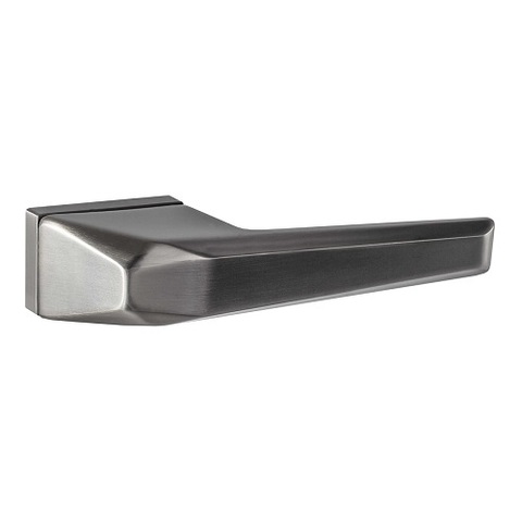 Ручка дверная RENZ 316-01 MBN "Бавено" (матовый черный никель)