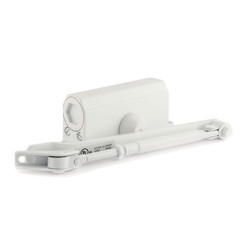 Доводчик дверной морозостойкий НОРА-М №2s до 50кг белый