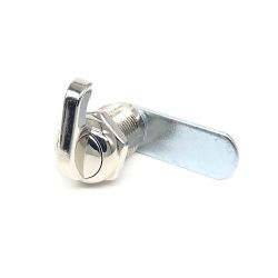 Замок мебельный ручка для металлических ящиков и шкафов 106-22 (90° С)