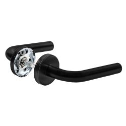 Ручка раздельная FUARO DSS-0201/19 INOX 201 BL-24 черный /64079/