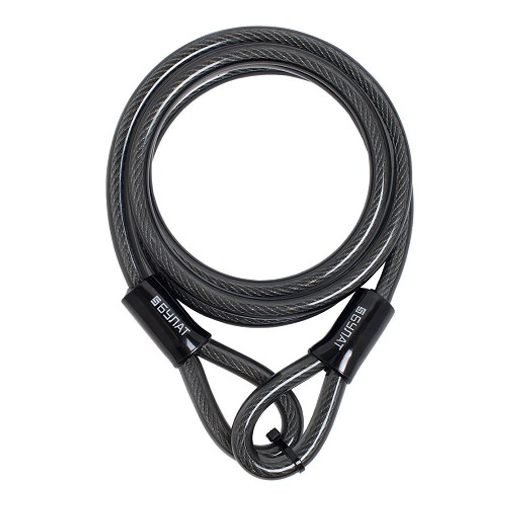 Трос стальной БУЛАТ ТС 422 (12*1800) к велосипедному замку