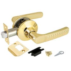 Ручка защелка PUNTO 6026 PB-P (без фик.) золото /36853/