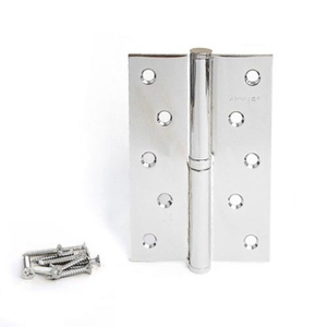 Петля дверная APECS 120x80-B Steel CR L хром левая (1 шт)