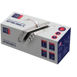 Замок врезной PUNTO KIT P90 4585/3 CRONA SN (мат.никель) 5кл /41709/