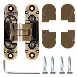 Петля скрытой установки ARMADILLO U3D4000 AB бронза /38659/ (1 шт)