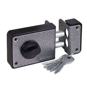 Замок накладной ЗЕНИТ ЗН1-3-1 серебро /34881/