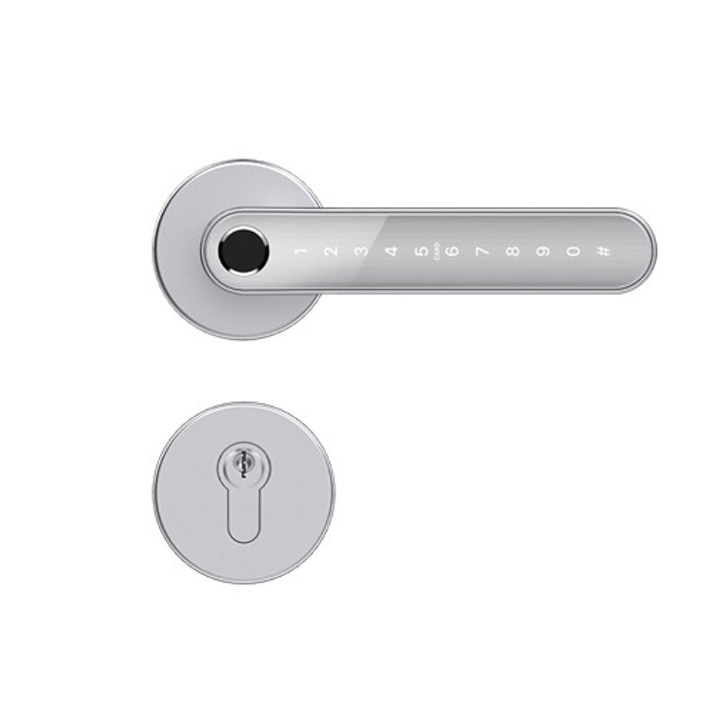 Электронный замок NOVILOCK Home Fast SILVER серебро (IP55; DC 6В)