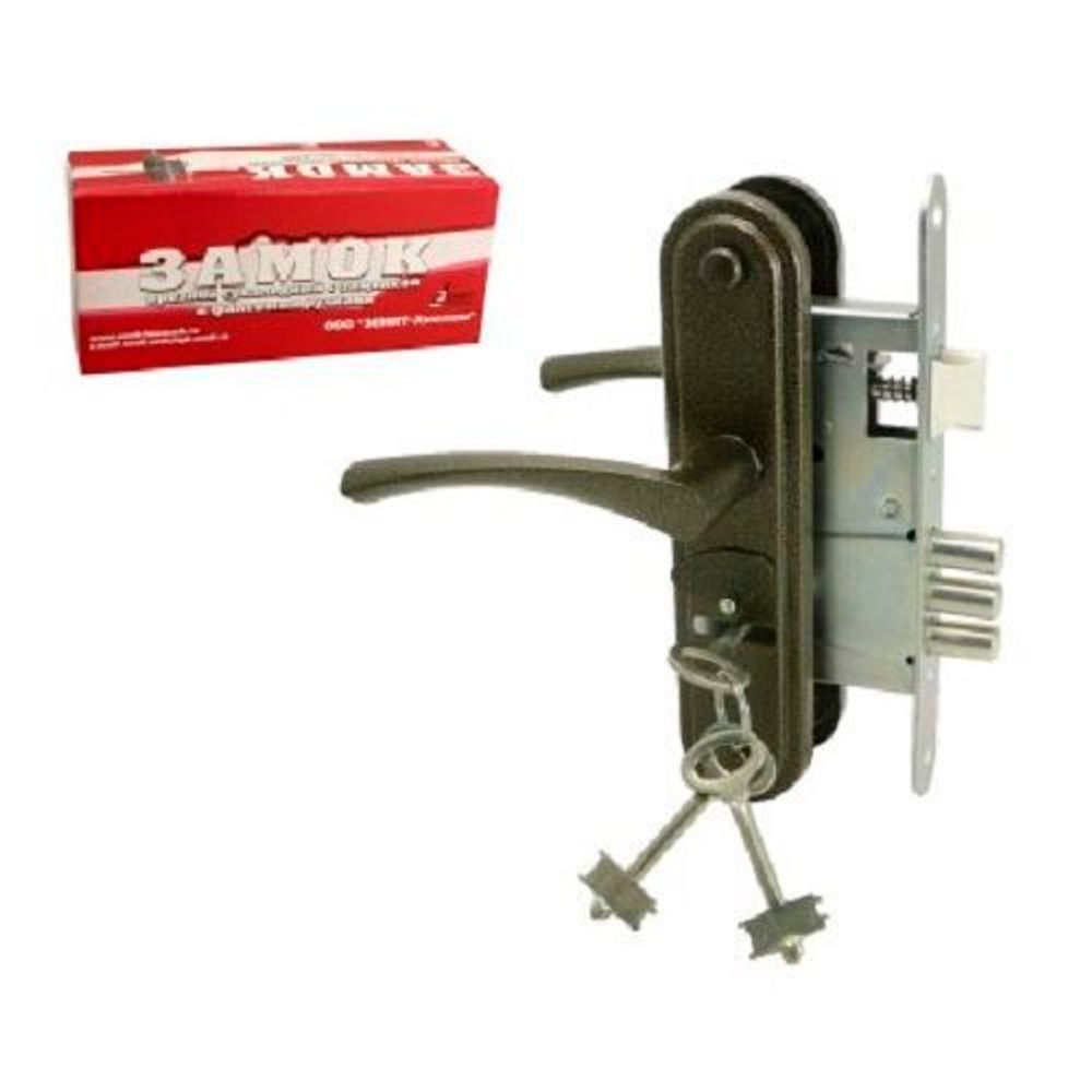 Замок врезной ЗЕНИТ ЗВ9-4.2 бронза