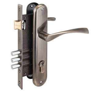 Замок врезной АЛЛЮР 0203 AB ст.бронза