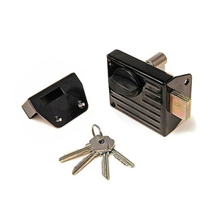 Замок накладной ЗЕНИТ ЗН1-2 черный