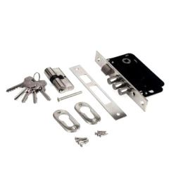 Замок врезной APECS 1000/60 CR хром