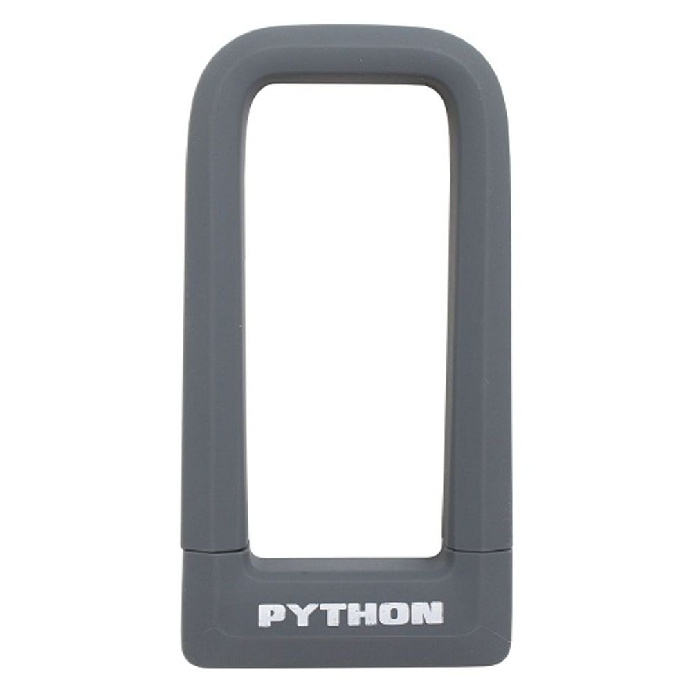 Замок навесной всепогодный АВАНГАРД ПИТОН 626 СЕРЫЙ с креплением на раму (силикон)