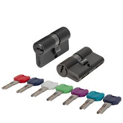 Цилиндровый механизм PUNTO MaxPro7000/52 mm (21+10+21) BL черный 7кл. /61851/