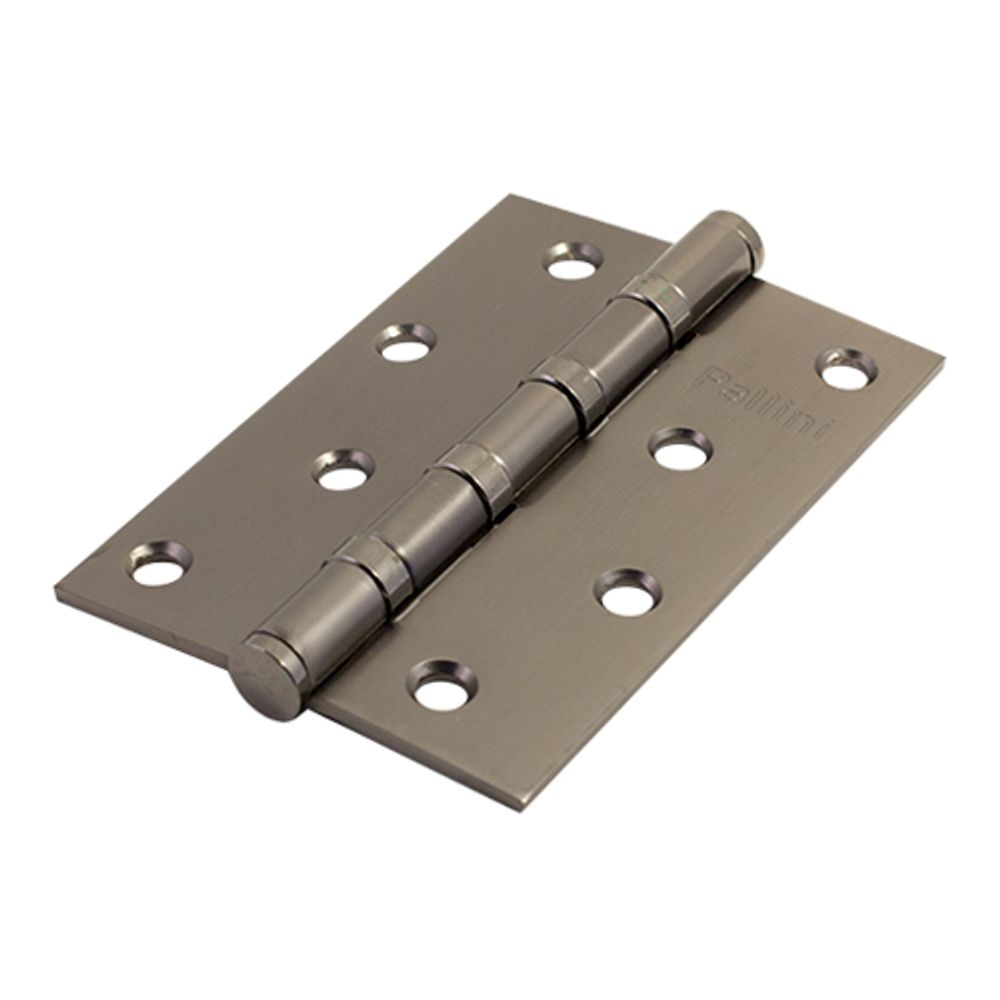 Петля дверная универсальная усиленная PALLINI PH-3 100x70x3 4BB SBN матовый черный никель (1шт.)