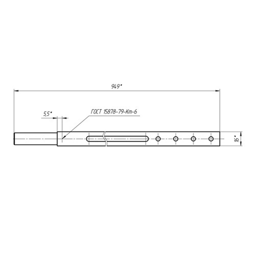 Размер тяги