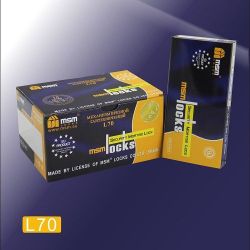 Защелка врезная MSM L70 AB бронза