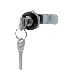 Замок мебельный 8055-18 180° с перфорированным ключом