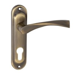 Ручки на планке VETTORE 61.323 mini AB бронза