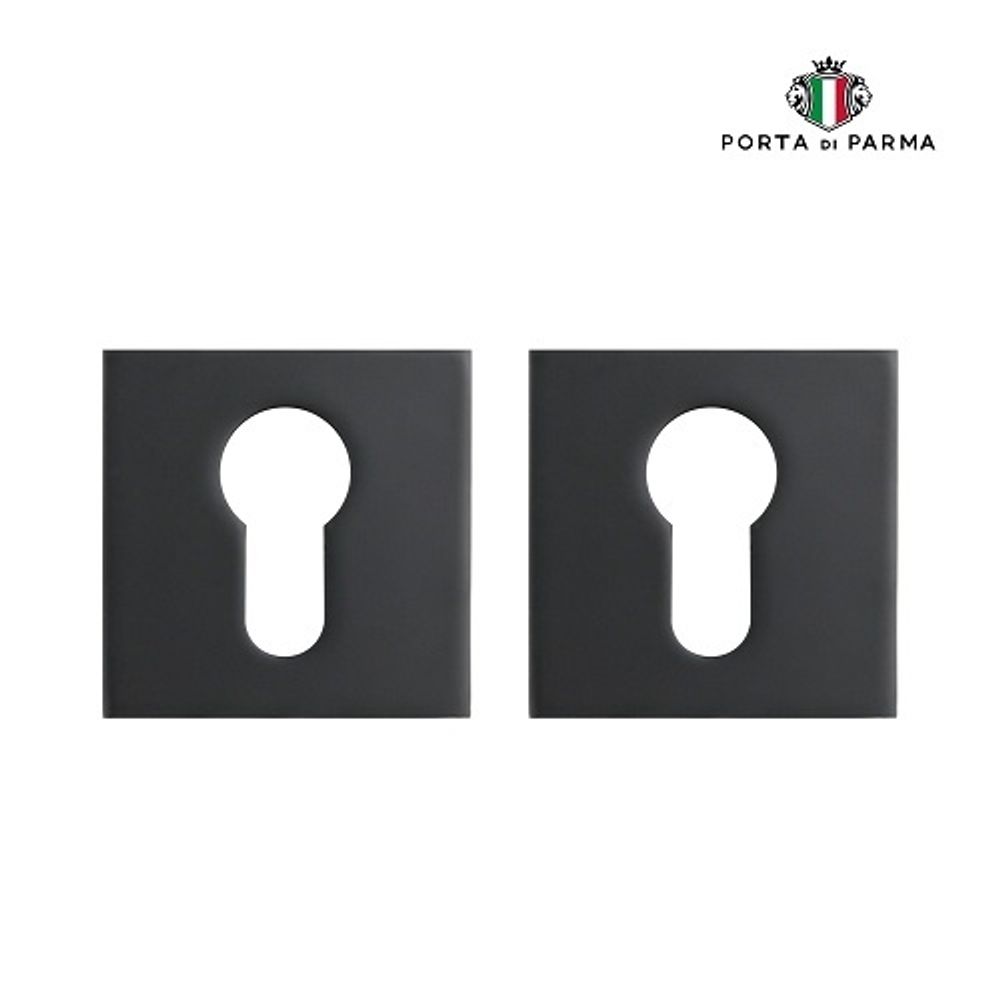 Накладка под цилиндр PORTA DI PARMA CYL.02.03 BL черный