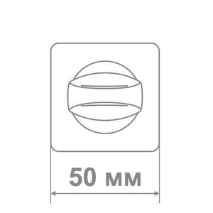 Накладка МЕДИО BAT88 CP/SILVER хром/серебро