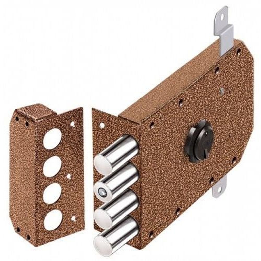 Замок накладной ЭЛЬБОР 1.09.52.МА Сапфир